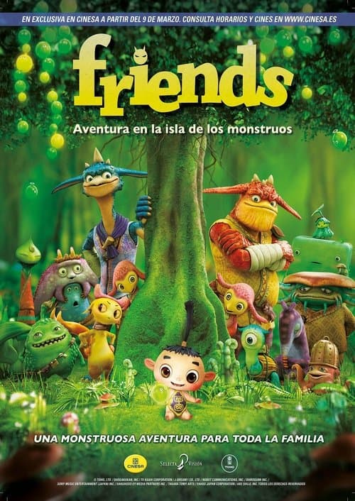 Friends, Gruñón y la isla de los monstruos