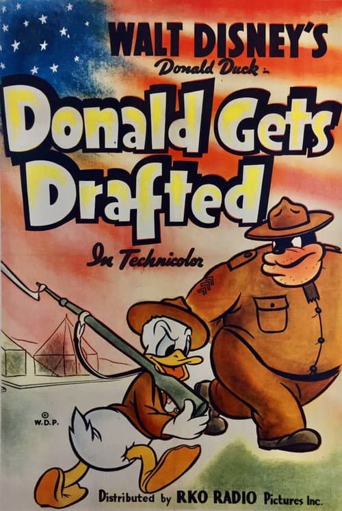 El pato Donald: Donald se alista en el ejército