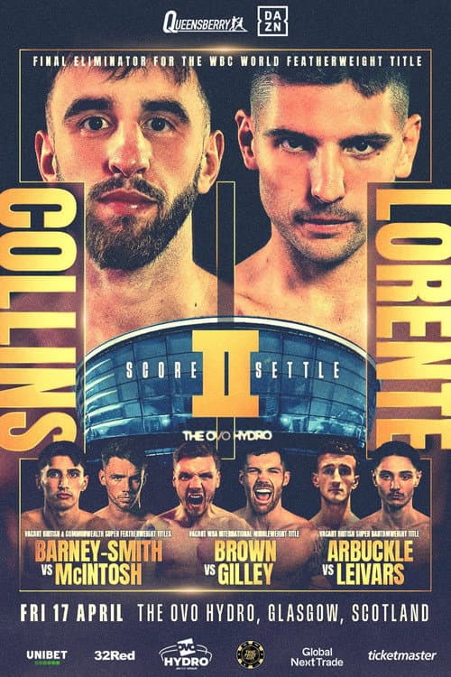 Nathaniel Collins vs. Cristobal Lorente II