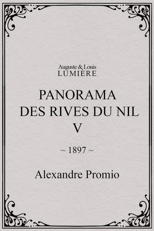 Panorama des rives du Nil, [V]