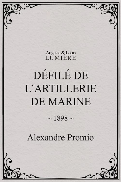 Défilé de l’artillerie de marine