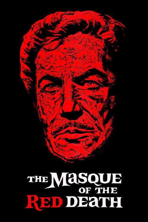 La muerte con máscara roja