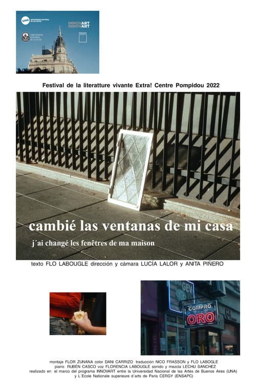 Cambié las ventanas de mi casa
